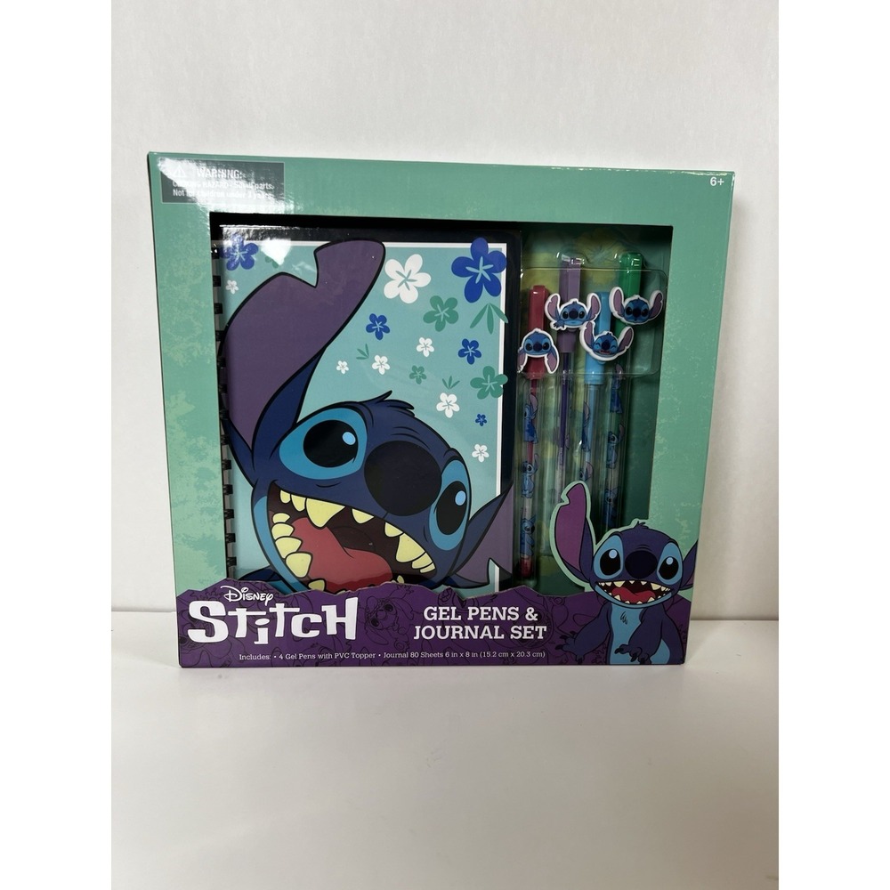 Disney Stitch Journal‎ & Gel Pens Set Lilo & Stitch Gift Stationery